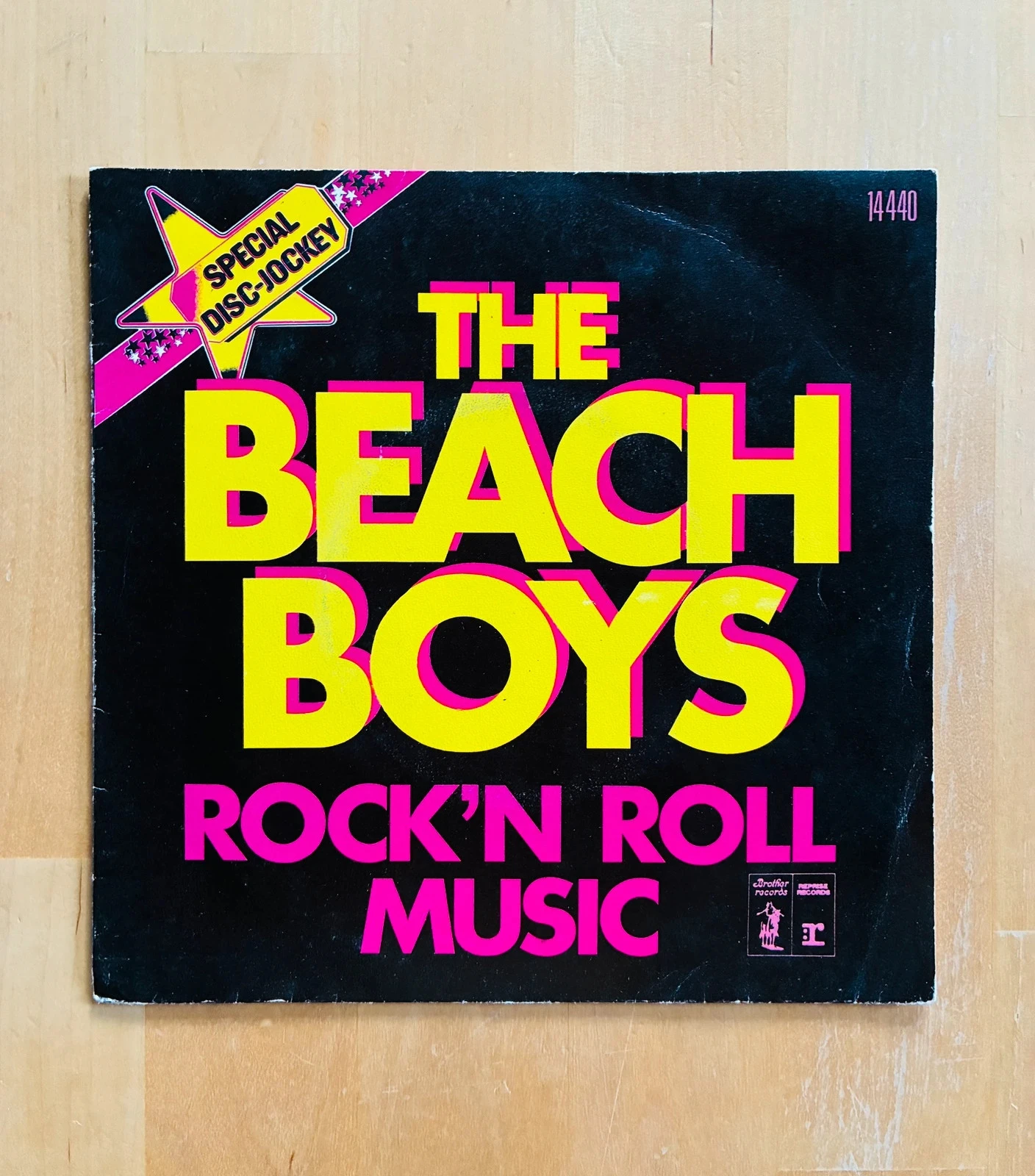 Disque vinyle 45T The Beach Boys Rockn’roll Music.